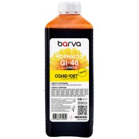 Чорнило для Canon GI-46 Y спеціальне 1 л, пігментне, жовте Barva (CGI46-1027)