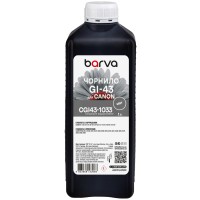 Чорнило для Canon GI-43 GY спеціальне 1 л, водорозчинне, сіре Barva (CGI43-1033)