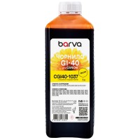 Чорнило для Canon GI-40 Y спеціальне 1 л, водорозчинне, жовте Barva (CGI40-1037)
