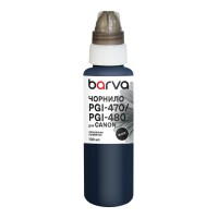 Чорнило для Canon PGI-470/PGI-480 PGBK спеціальне 100 мл, пігментне, чорне Barva (C470-552e)