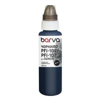 Чорнило для Canon PFI-102/PFI-107 BK спеціальне 100 мл, водорозчинне, чорне Barva (C107-884e)
