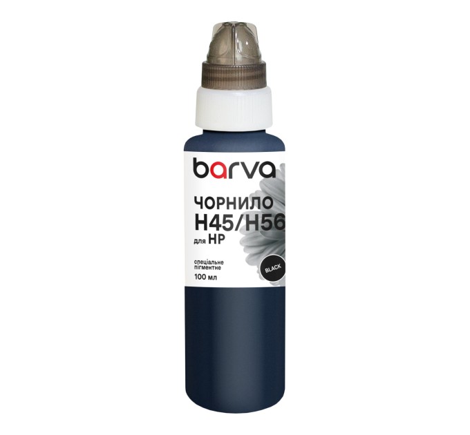 Чорнило для HP 21/45/56 спеціальне 100 мл, пігментне, чорне Barva (H56-352e)