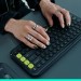 Клавіатура бездротова POP Icon Keys, UA, рожева Logitech (920-013073)