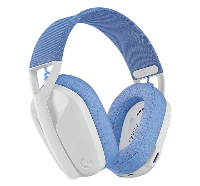 Гарнітура бездротова ігрова G435 Lightspeed, біла Logitech (981-001074)