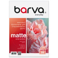 Фотопапір матовий 280 г/м2, A3, 20 арк Everyday Barva (IP-AE280-447)