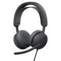 Гарнитура проводная Zone Wired 2, графитовая Logitech (981-001619)