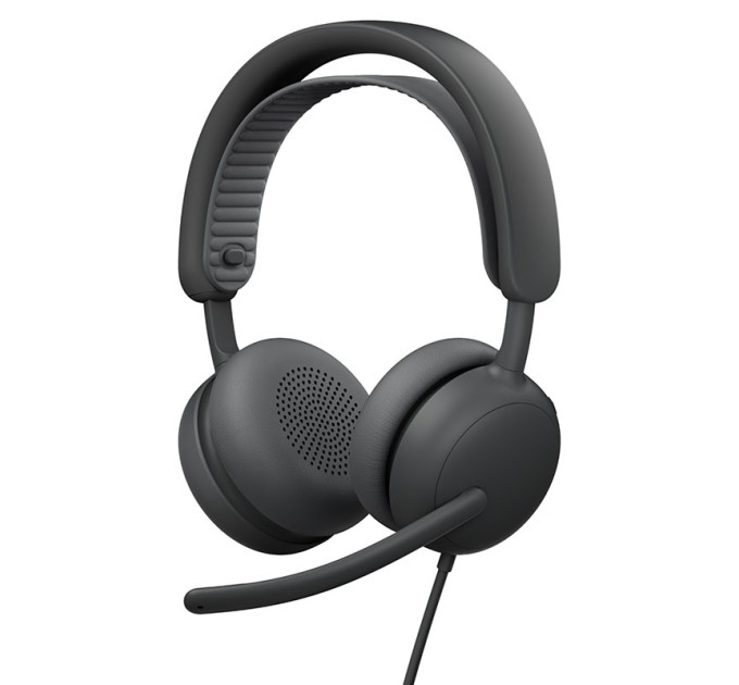 Гарнитура проводная Zone Wired 2, графитовая Logitech (981-001619)