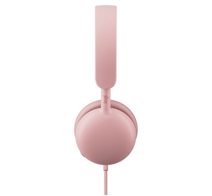 Гарнитура проводная Zone Wired 2, розовая Logitech (981-001620)