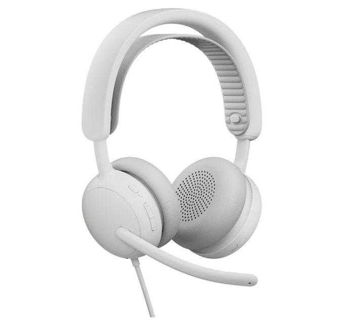 Гарнітура дротова Zone Wired 2, біла Logitech (981-001621)