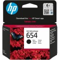 Картридж No.654 чорний HP (7FP39UE)