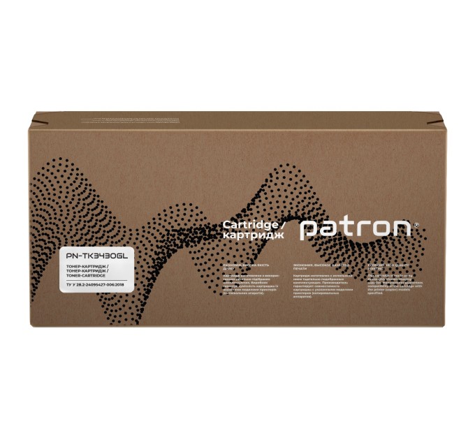 Тонер-картридж сумісний Kyocera Mita TK-3430 Green Label Patron (PN-TK3430GL)