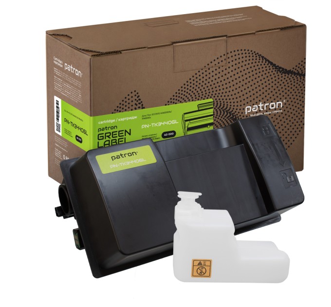 Тонер-картридж сумісний Kyocera Mita TK-3440 Green Label Patron (PN-TK3440GL)