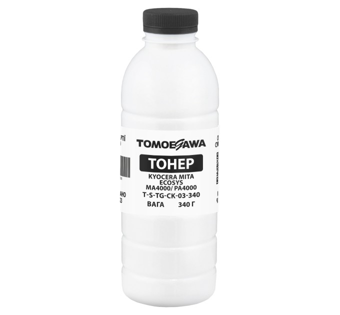 Тонер Kyocera Mita Ecosys MA4000/PA4000 флакон, 340 г Tomoegawa (TSM-CK-03-340)