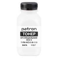 Тонер HP спеціальний HCS-S флакон, 115 г, чорний Patron (PN-HCS-S-B-115)