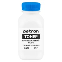 Тонер HP спеціальний HCS-S флакон, 85 г, блакитний Patron (PN-HCS-S-C-085)