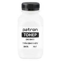 Тонер Oki B411 флакон, 75 г Patron (PN-OB411-075)