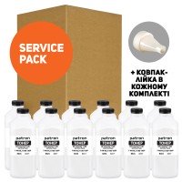 Тонер HP LaserJet 1100/5L Service Pack, флакон 12x833 г Patron (PN-HLJ1100-10SP)