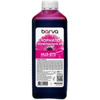 Чорнило для HP універсальне №3 1 л, водорозчинне, пурпурове Barva (HU3-273)