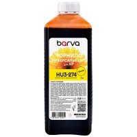 Чорнило для HP універсальне №3 1 л, водорозчинне, жовте Barva (HU3-274)