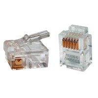 Конектор RJ 12/6P6C 40 шт Patron (RJ-12-6P6C-40)