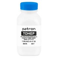 Тонер HP спеціальний HCS-A флакон, 50 г, блакитний Patron (PN-HCS-A-C-050)