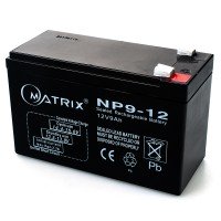 Акумулятор для ДБЖ 12В, 9 Aг Matrix (NP9-12)