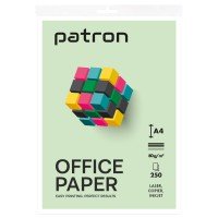 Папір офісний A4, 80 г/м2, 250 арк, Клас С, Office paper Patron (PN-PU-003-2) Папір офісний A4, 80 г/м2, 250 арк, Клас С, Office paper Patron (PN-PU-003-2)
