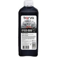 Чорнило для Epson 103 BK спеціальне 1 л, водорозчинне, чорне Barva (E103-699)