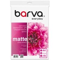 Фотопапір матовий 125 г/м2, A4, 100 арк Everyday Barva (IP-AE125-318)