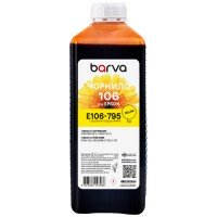 Чорнило для Epson для 106 Y спеціальне 1 л, водорозчинне, жовте Barva (E106-795) Чорнило для Epson для 106 Y спеціальне 1 л, водорозчинне, жовте Barva (E106-795)