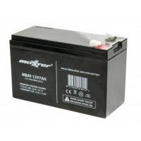 Акумулятор для ДБЖ 12В, 7 Aг Maxxter (MBAT-12V7AH)