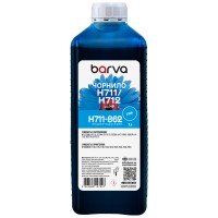 Чорнило для HP 711/712 C спеціальне 1 л, водорозчинне, блакитне Barva (H711-862)