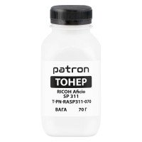 Тонер Ricoh Aficio SP 311 флакон, 70 г Patron (PN-RASP311-070)
