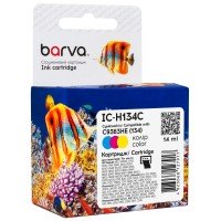 Картридж струменевий HP 134 (C9363HE) 560 арк, триколірний Barva (IC-H134C)