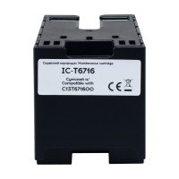 Контейнер сумісний для відпрацьованих чорнил Epson T6716/PXMB8/C13T671600 з чіпом Barva (IC-T6716)