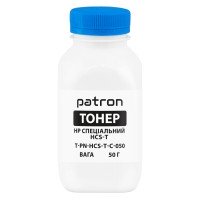 Тонер HP спеціальний HCS-T флакон, 50 г, блакитний Patron (PN-HCS-T-C-050)