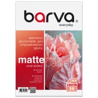 Фотопапір матовий 280 г/м2, A3, 20 арк Everyday Barva (IP-AE280-447) Фотопапір матовий 280 г/м2, A3, 20 арк Everyday Barva (IP-AE280-447)