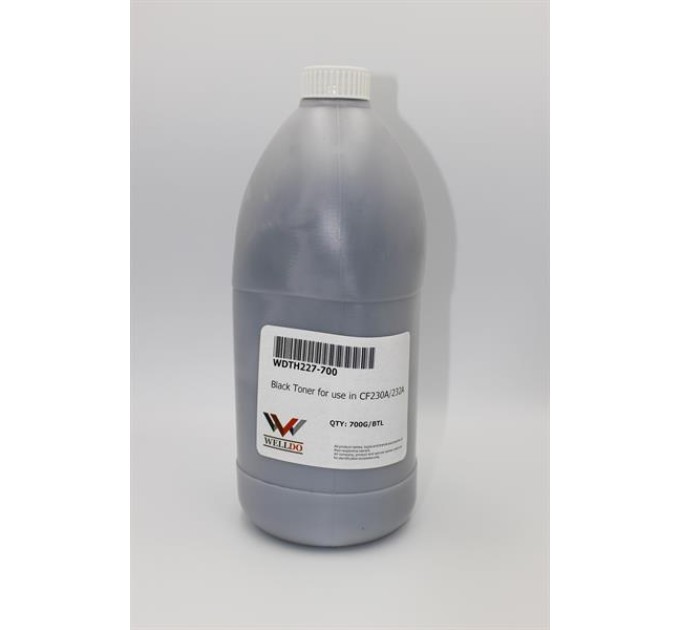 Тонер WELLDO HP LJ M203/227, 700г/банка, WDTH227-700
