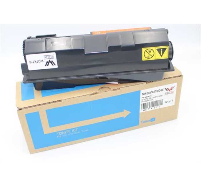 Тонер-картридж WELLDO Kyocera FS-1320D, 7,2K/туба, WDTK170