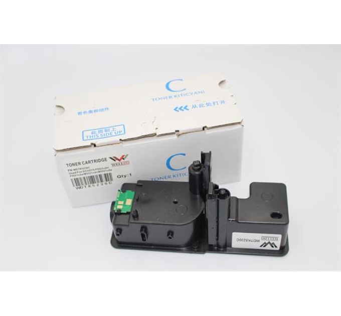 Тонер-картридж WELLDO Kyocera TK-5230 Cyan, 2,2K/туба, WDTK5230C