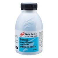 тонер універсальний Odyssey 3 HP/Canon 40г cyan (фасований) Static Control