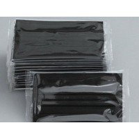 Маска захисна тришарова в індивидуальній упаковці, чорна