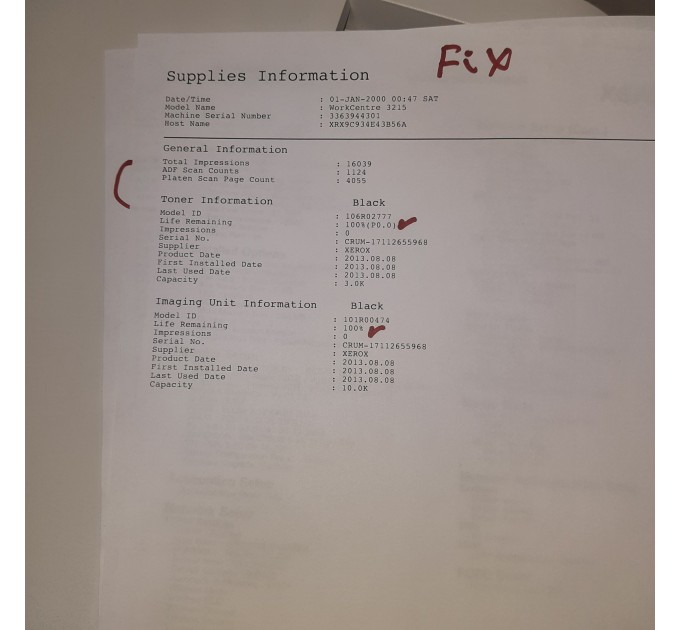 Купити БФП Xerox WorkCentre 3215 з Wi-Fi | Вживаний принтер у Києві