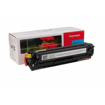 картридж MAKKON совместимый аналог HP CF211A (131A), Canon 731 cyan