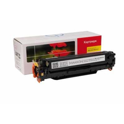 картридж MAKKON совместимый аналог HP CF212A (131A), Canon 731 yellow